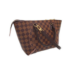 Louis Vuitton Kaisa Bag Damier Ebene Brown Tote
